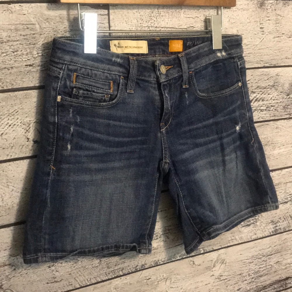 Jean stretchy shorts